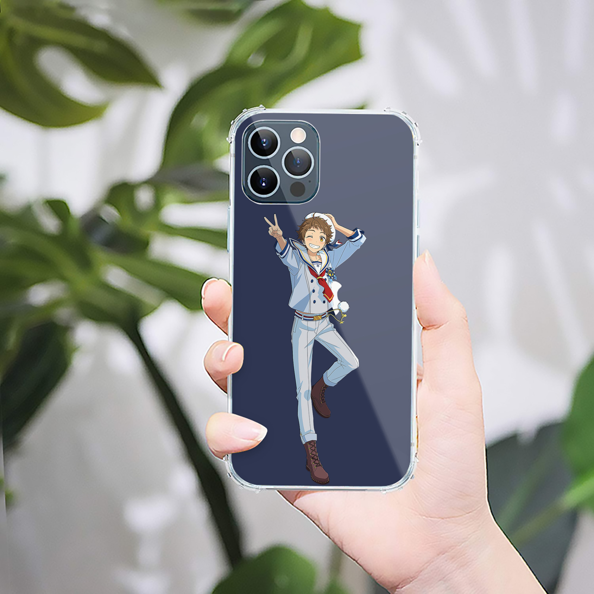 （画像用） あんさんぶるスターズ! Ensemble Stars 【iPhone 12シリーズ対応】透明スマホケース（クリアソフトケース）